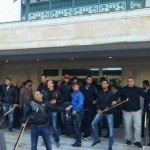 مشهد من اجتماع نداء تونس بالحمامات