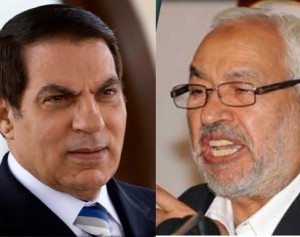 الغنوشي ـ بن علي