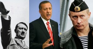 هتلر - أوردوغان -بوتين
