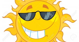 8930299-Sourire-soleil-avec-des-lunettes-de-soleil--Banque-d'images